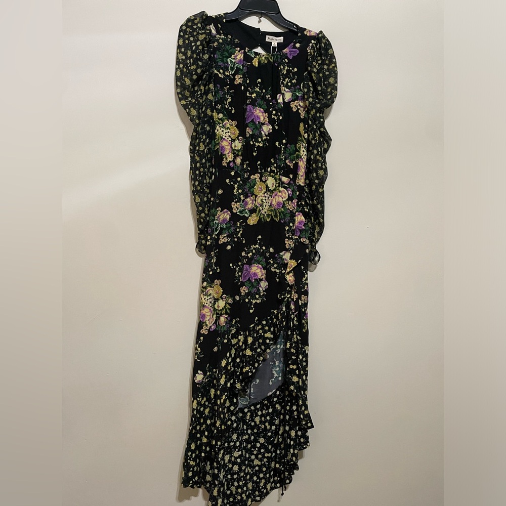 Floral Puff Sleeve Dress